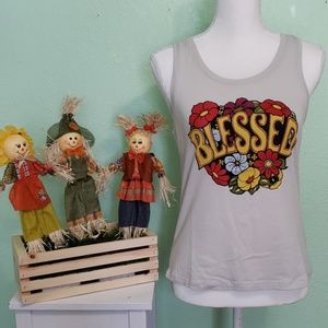 🐞BLESSED tank top all sizes